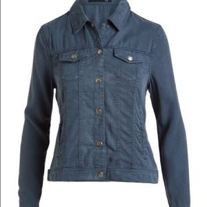 Max Jeans Blue Mirage Tencel Trucker Jacket